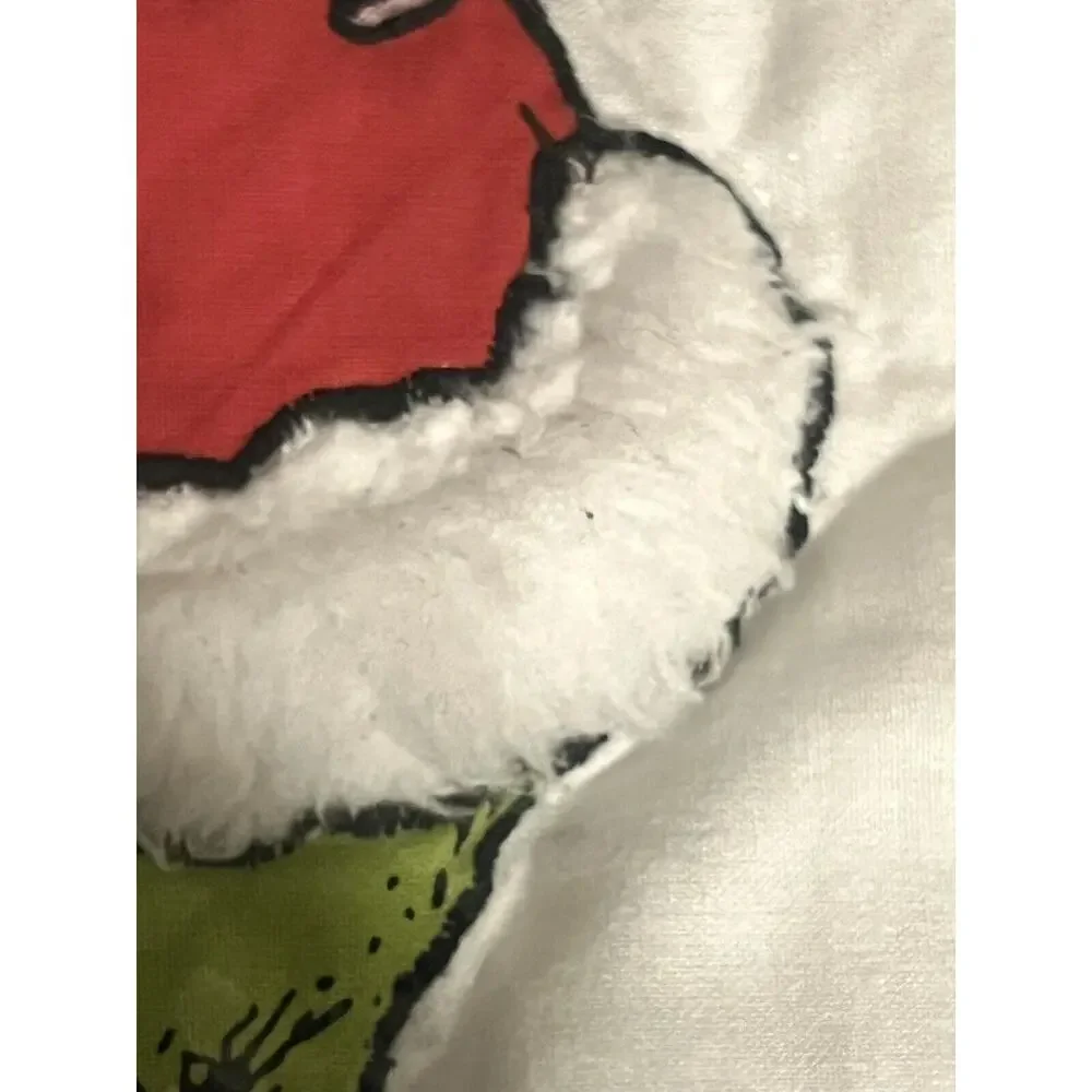 Pottery Barn Teen Grinch Quilted Pillow Sham STANDARD Dr. Seuss Bedding NWT